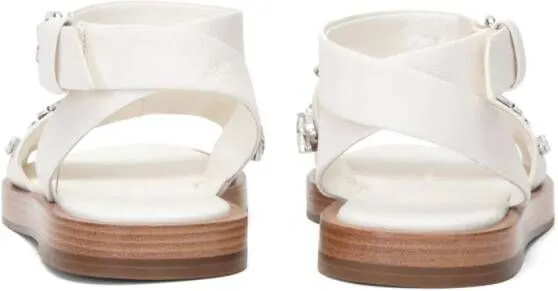 3.1 Phillip Lim Nadine crystal-embellished sandals White