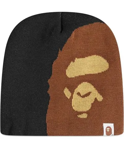 A Bathing Ape Ape Head Beanie Hat