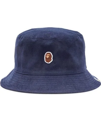 A Bathing Ape Men's Ape Head Corduroy Bucket Hat