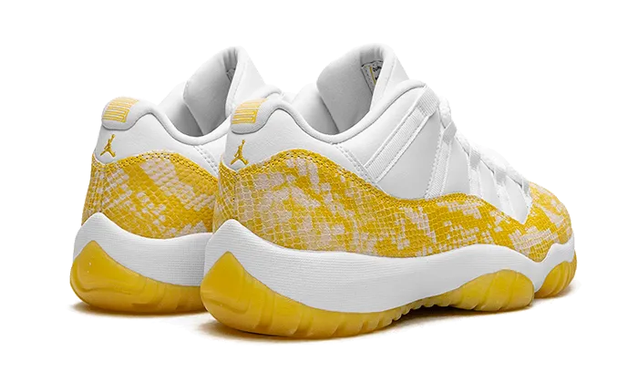 Air Jordan 11 Retro Low Yellow Snakeskin