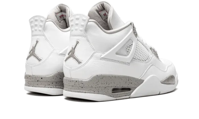 Air Jordan 4 Tech White (White Oreo)