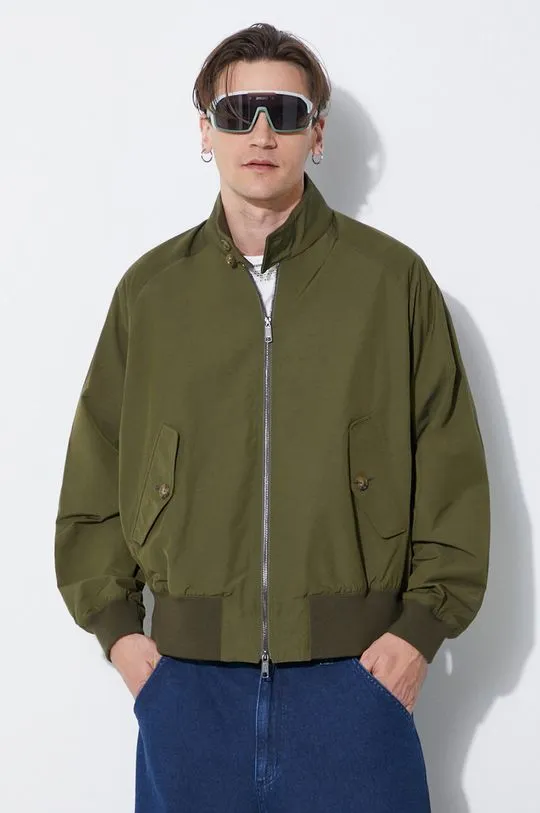 Baracuta jacket Clicker G9 men's green color BRCPS1043