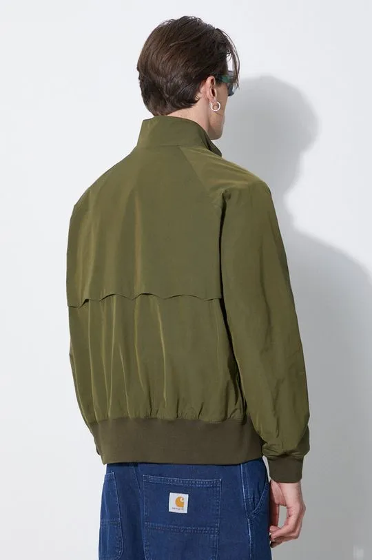 Baracuta jacket Clicker G9 men's green color BRCPS1043