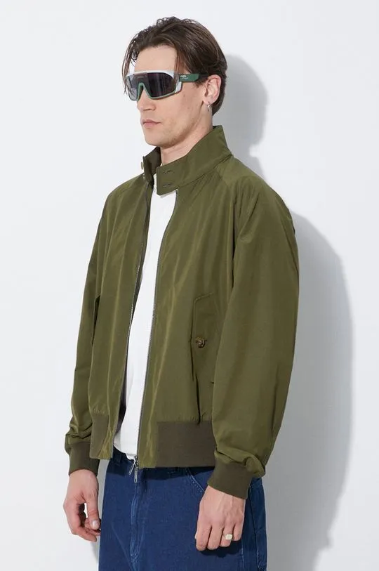 Baracuta jacket Clicker G9 men's green color BRCPS1043