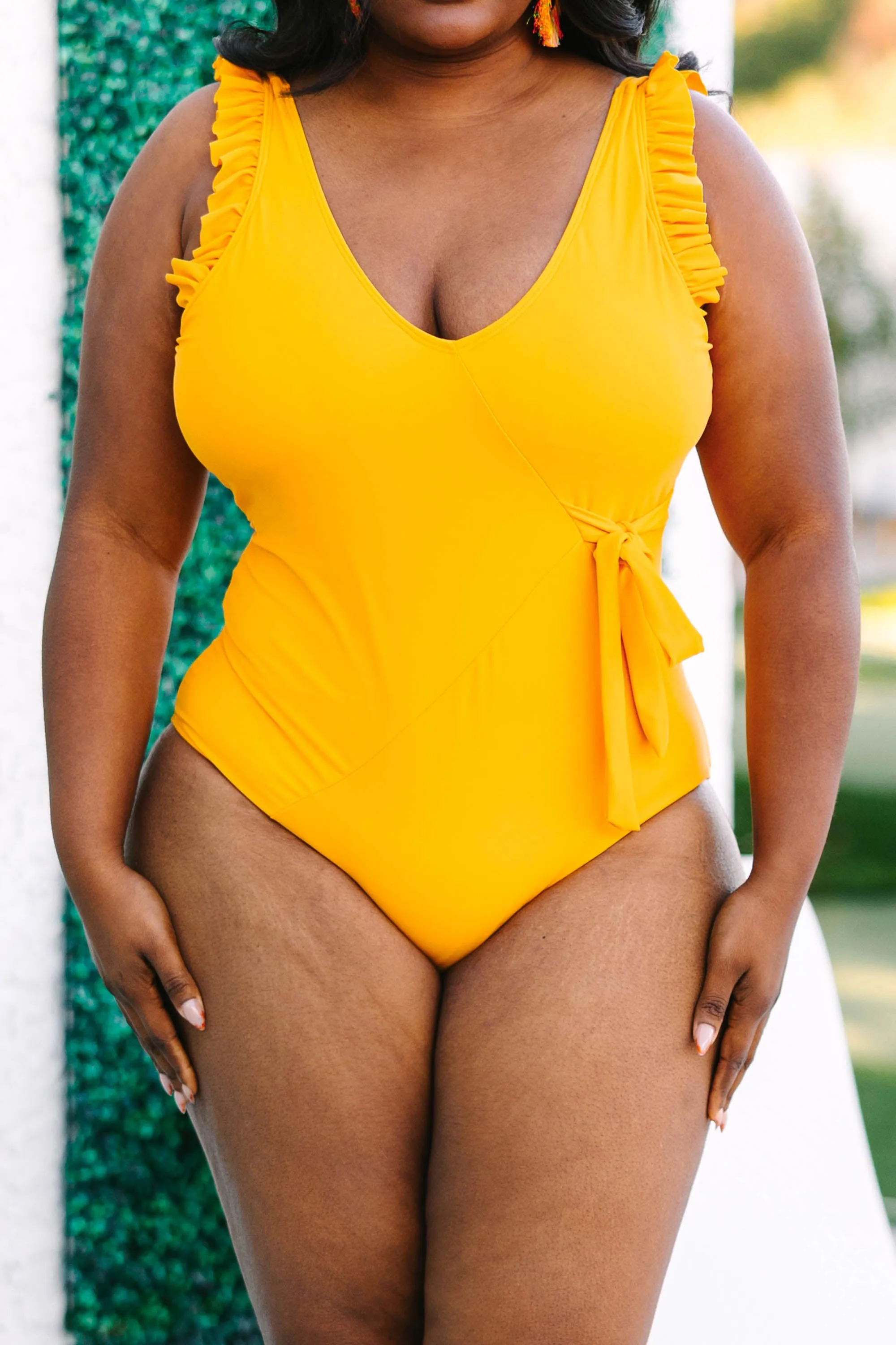 Beach Bliss Swimsuit, Gold