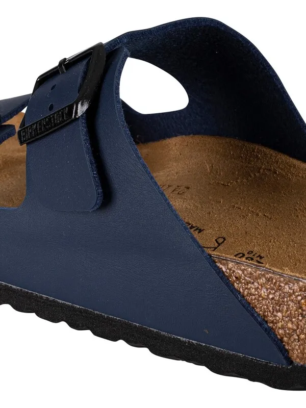 Birkenstock Arizona Birko-Flor Nubuck Sandals - Blue