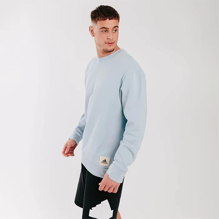 Blue Lounge Fleece Sweatshirt | Hoodies & Sweats | Stirling Sports