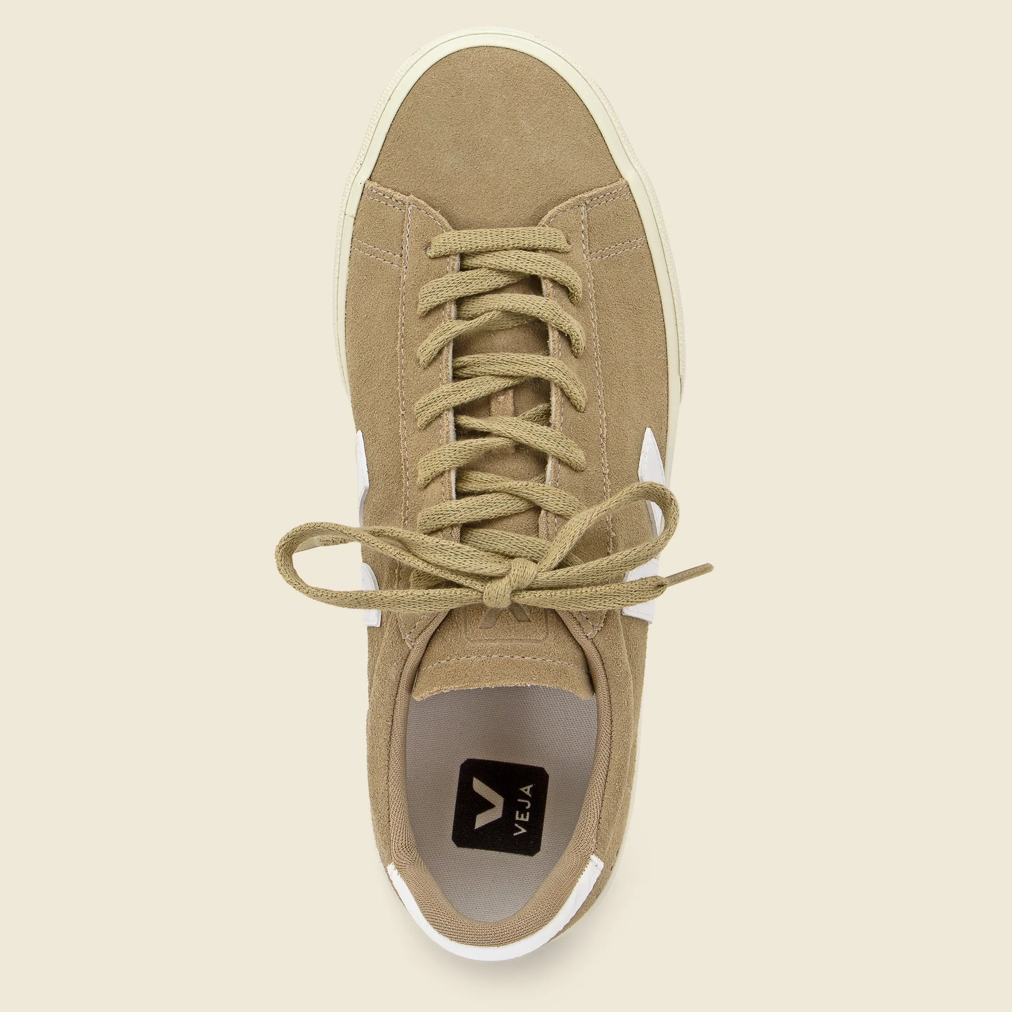 Campo Suede Sneaker - Dune White