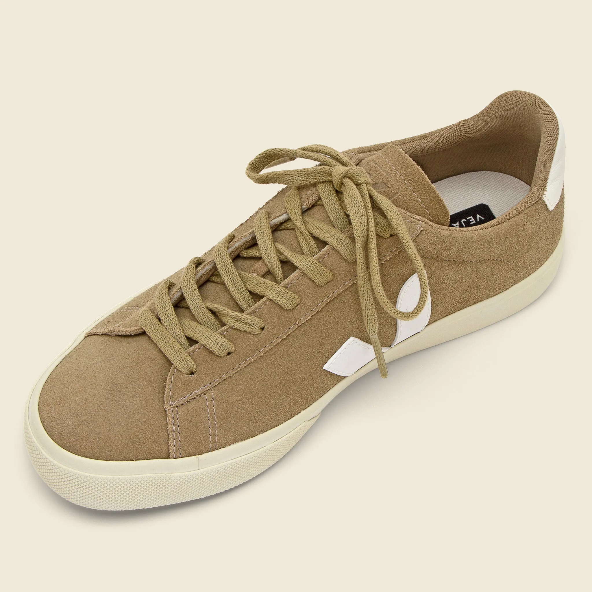 Campo Suede Sneaker - Dune White