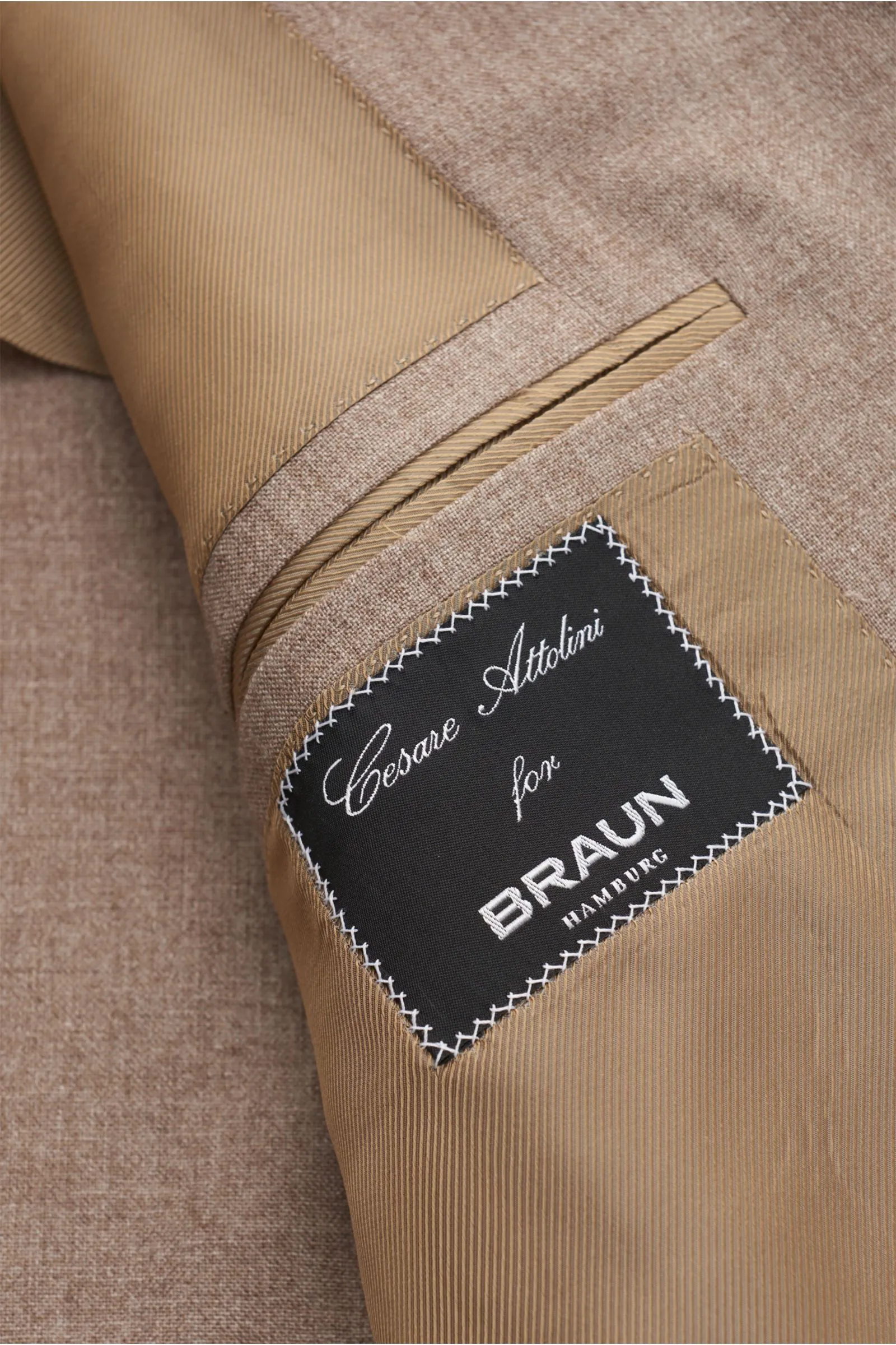 CESARE ATTOLINI smart-casual jacket grey-brown