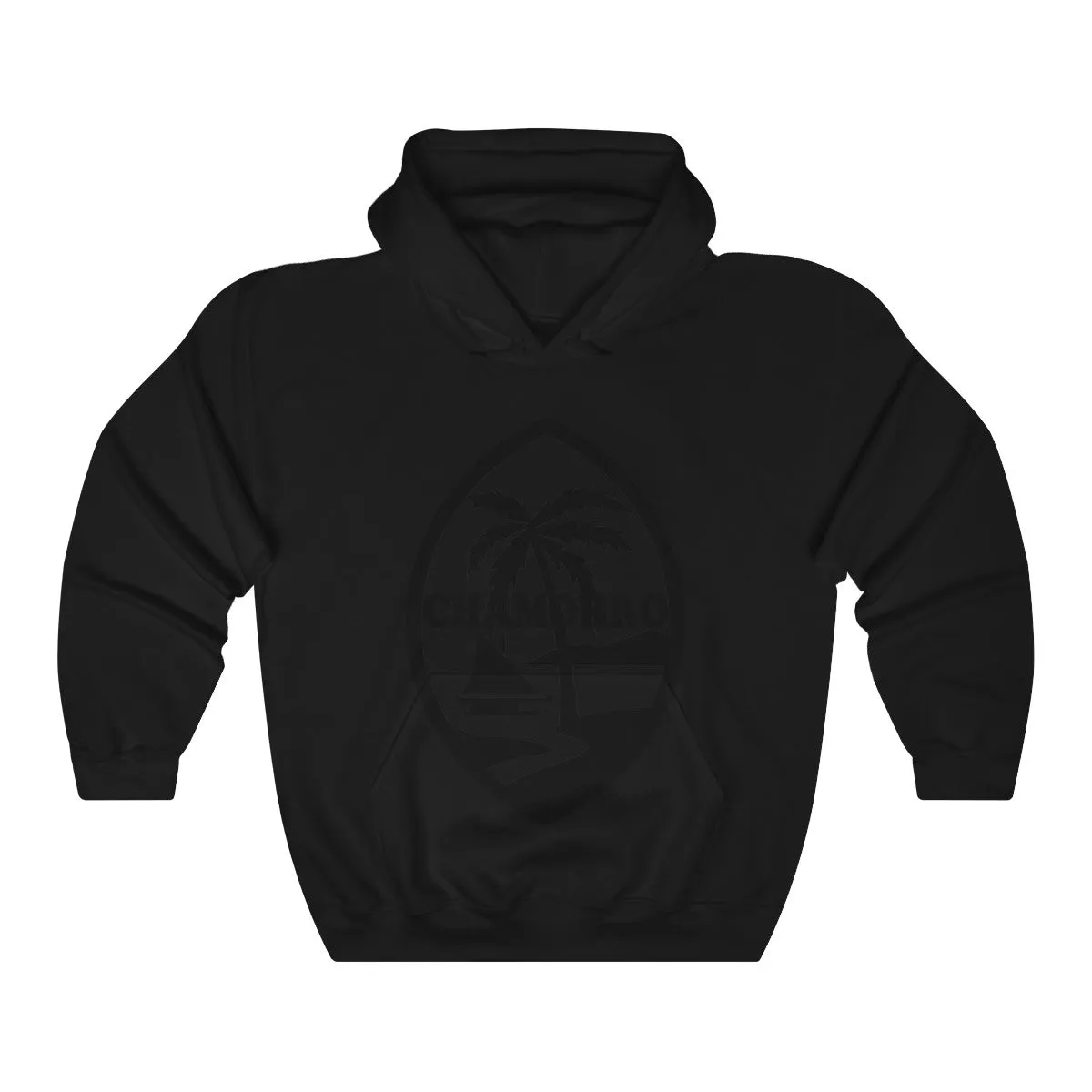 Chamorro Black Palms Unisex Heavy Blend Hooded Sweatshirt