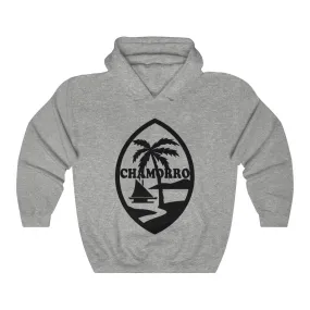 Chamorro Black Palms Unisex Heavy Blend Hooded Sweatshirt