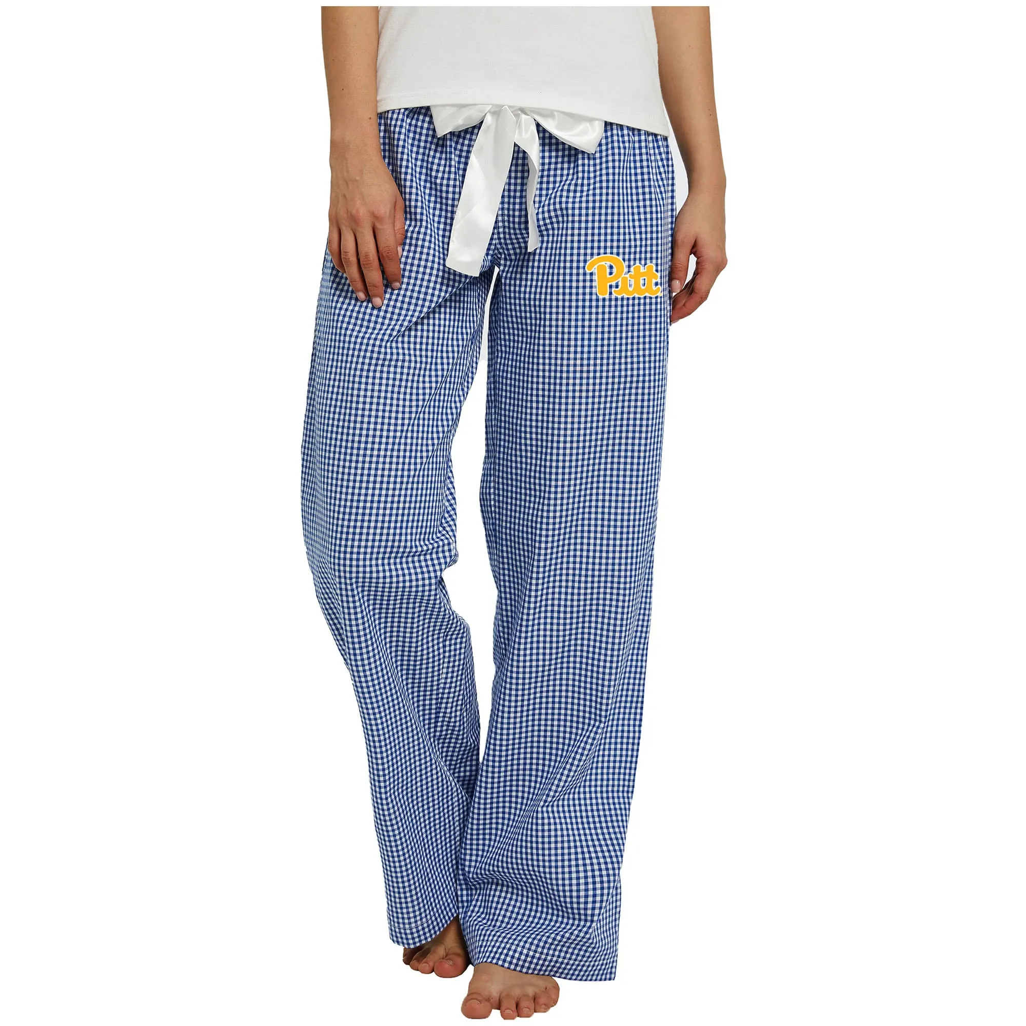 Concepts Sport Pitt Panthers Women's Royal/White Tradition Lightweight Lounge Pants