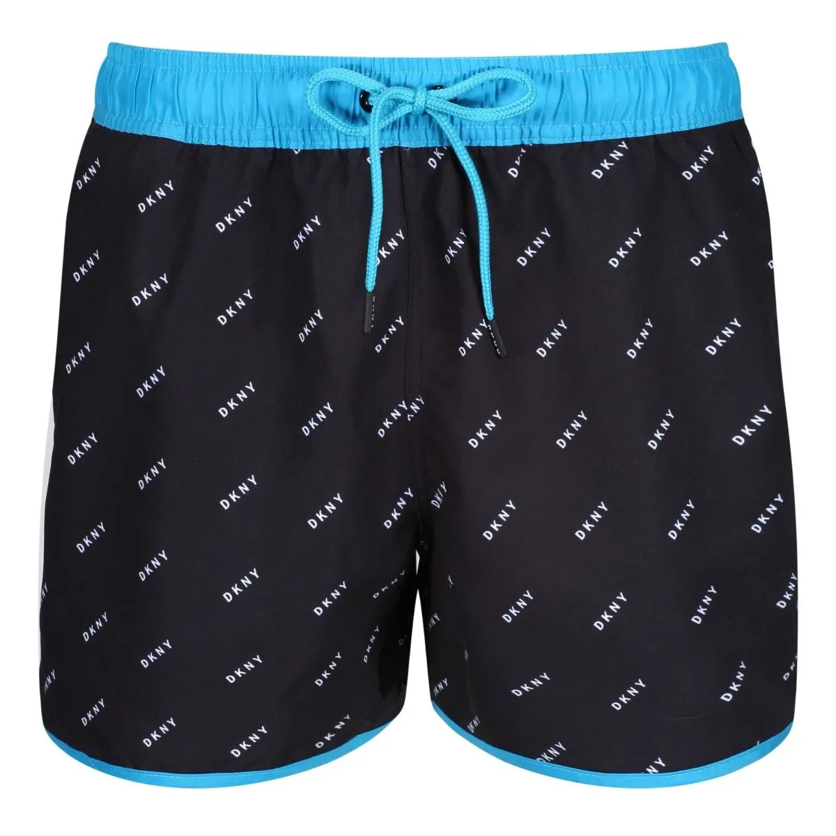 DKNY Azores Swim Shorts Black/Atomic Blue