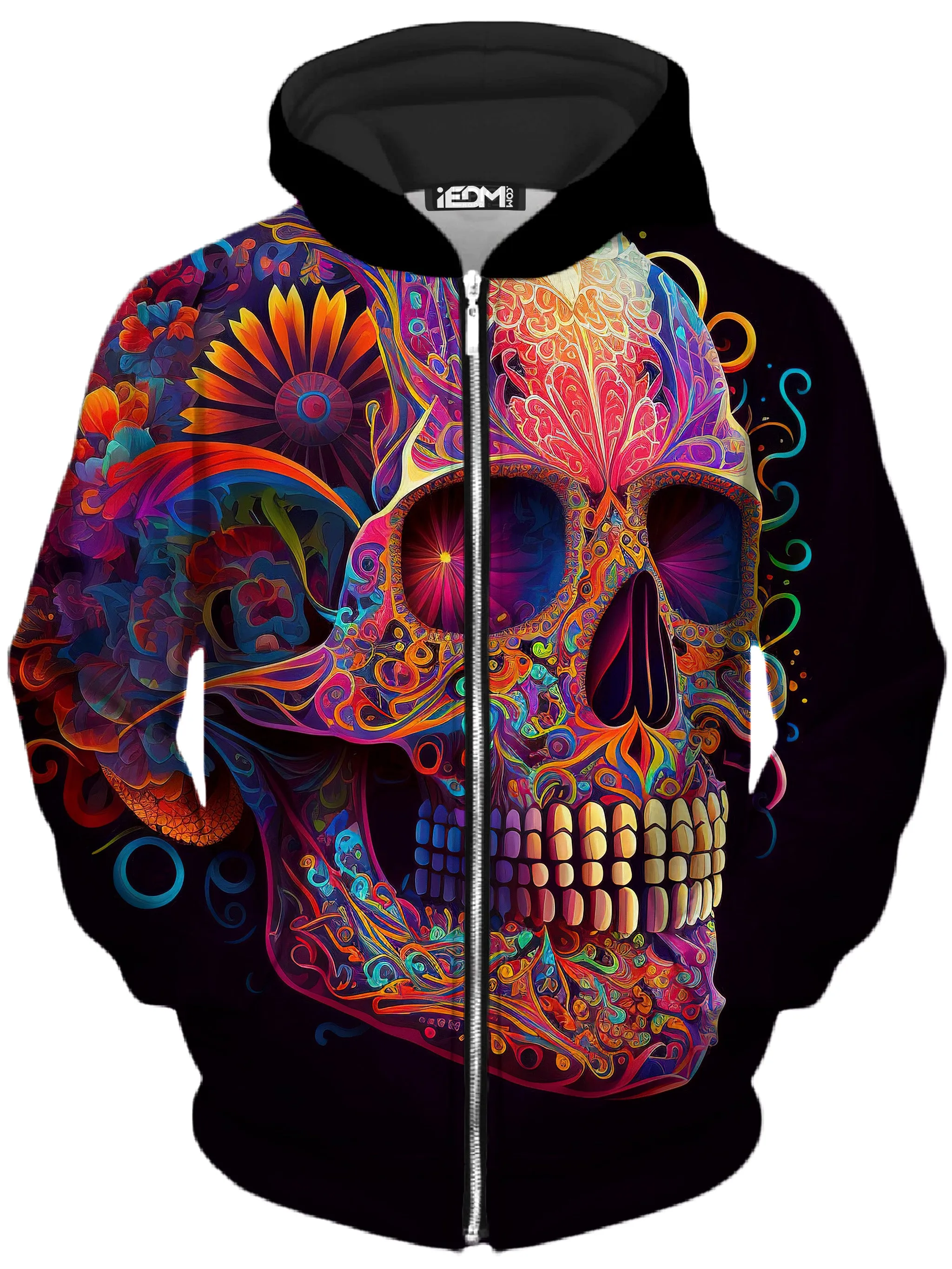 DOTD Skull Unisex Zip-Up Hoodie