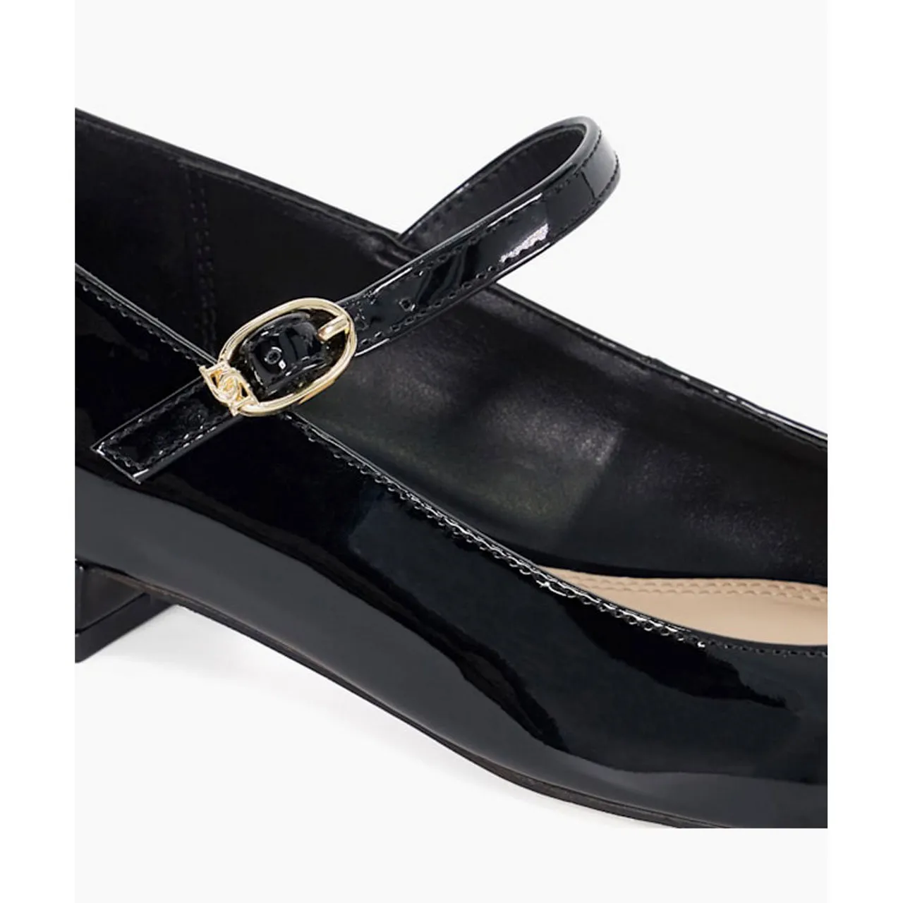 DUNE LONDON Habbs Mary Jane Ballet Flats - Black