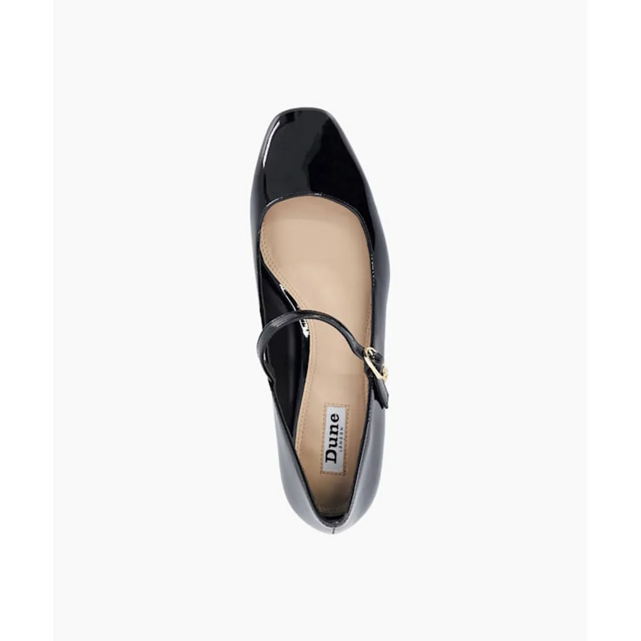 DUNE LONDON Habbs Mary Jane Ballet Flats - Black