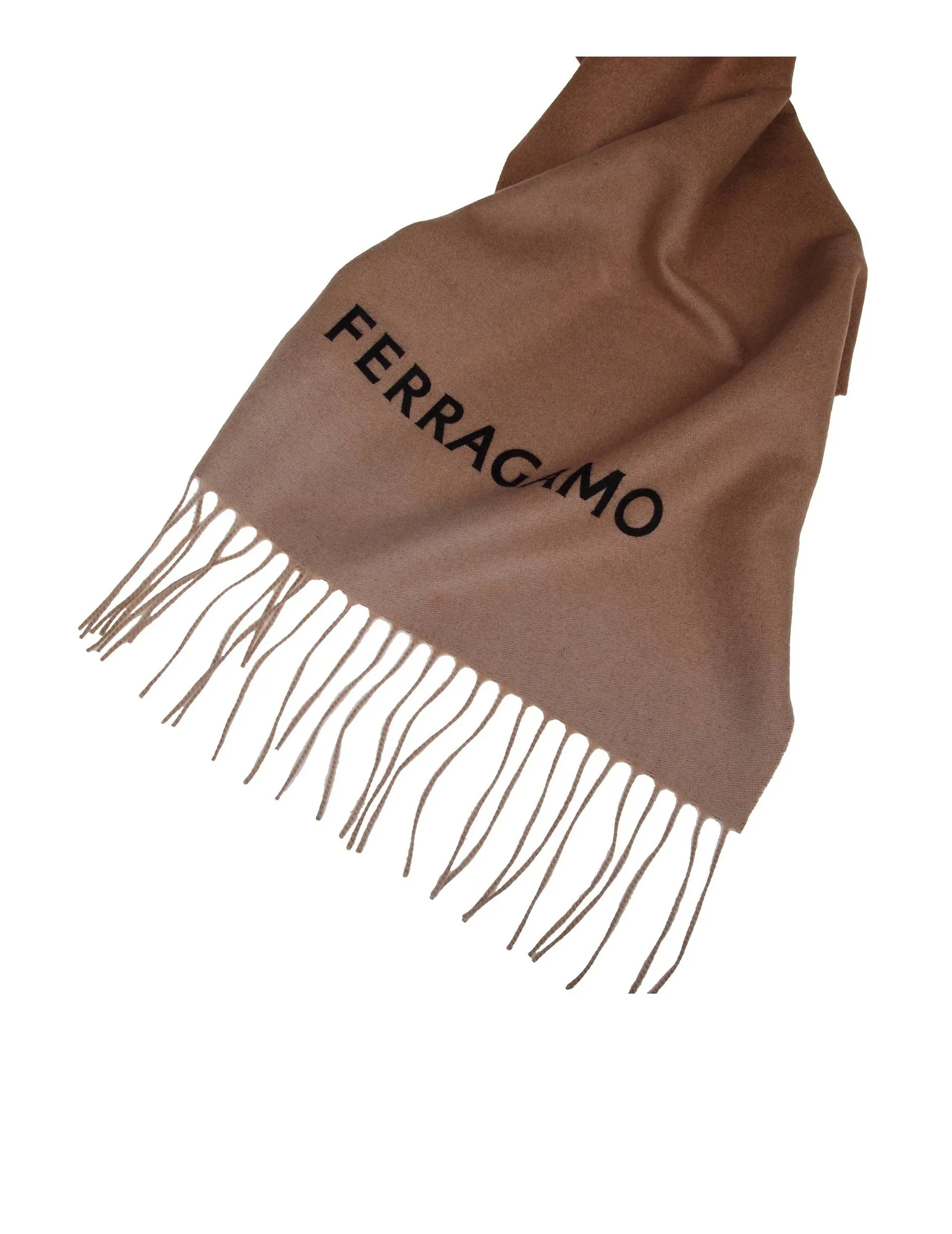 FERRAGAMO SCARF IN CASHMERE NUANCE SHADED EFFECT