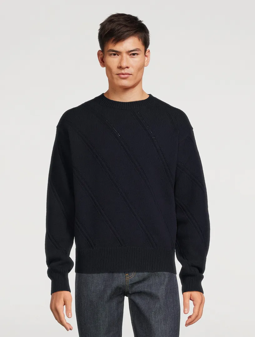 FERRAGAMO Wool Crewneck Sweater