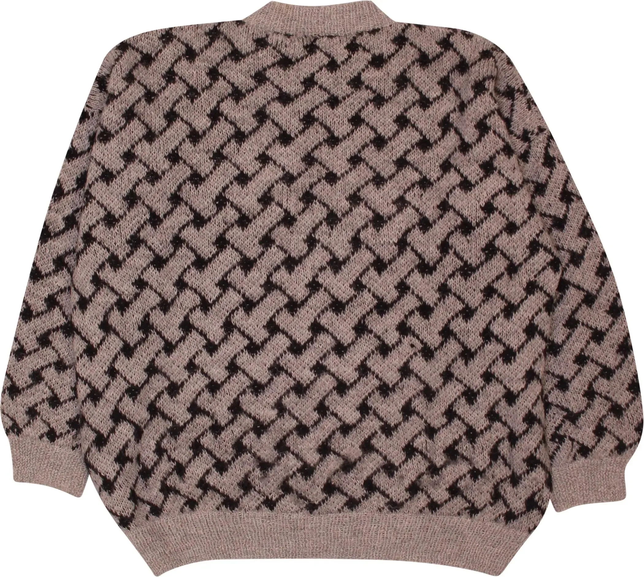 Graphic Wool Sweater | ThriftTale