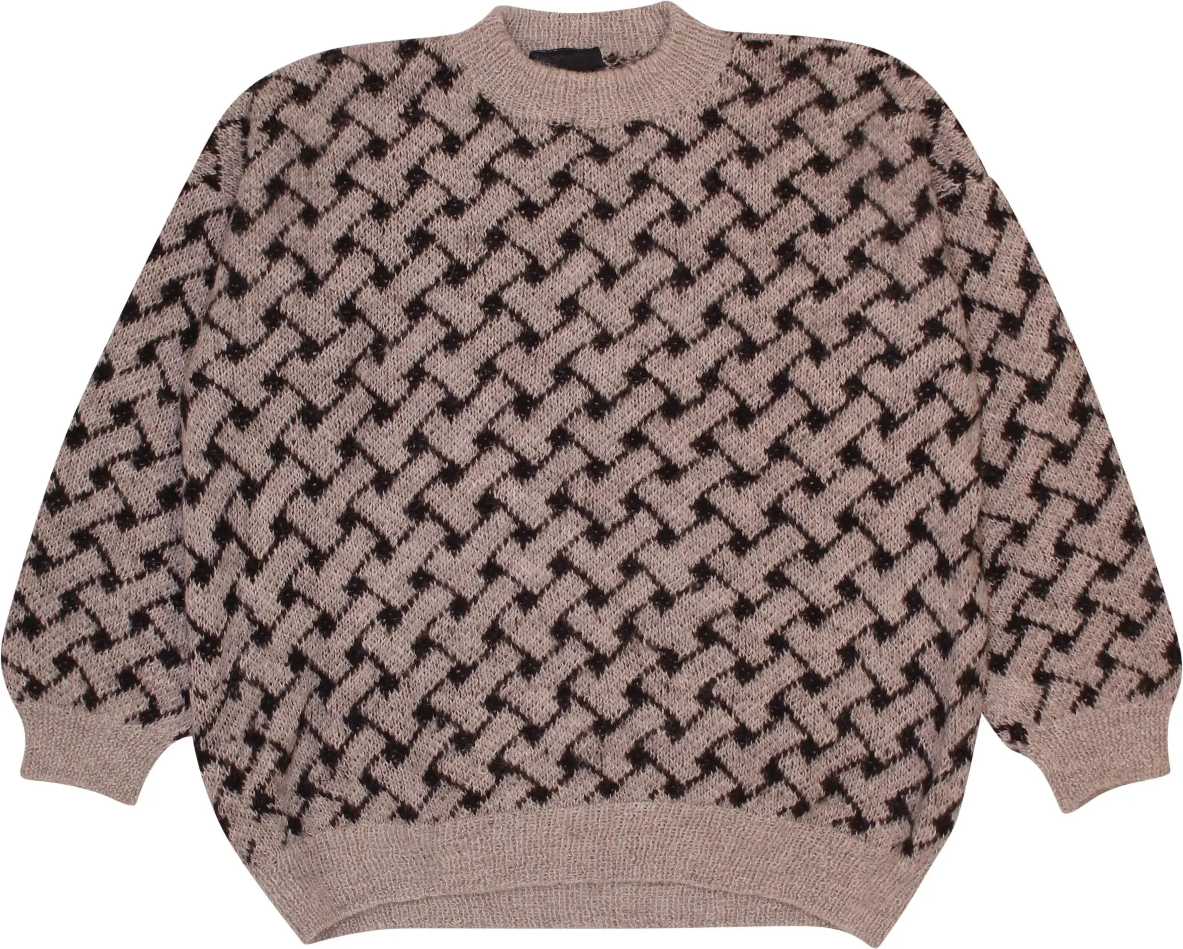 Graphic Wool Sweater | ThriftTale