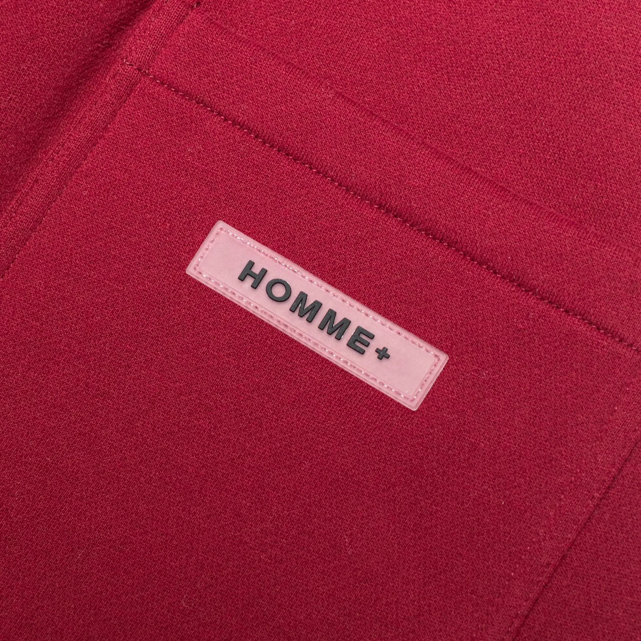 HOMME+ ESSENTIAL By Homme Jogger Burgundy