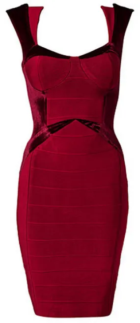 Imogen Dress Red