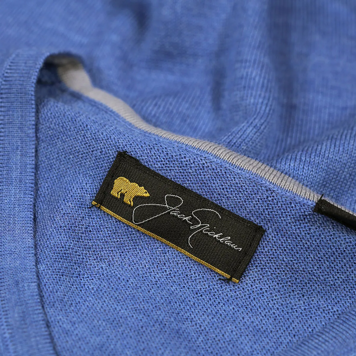 Jack Nicklaus Men's Merino V-Neck Pullover Golf Sweater