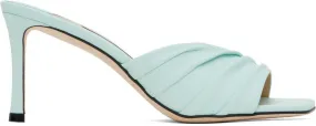 Jimmy Choo Blue Basil 75 Heeled Sandals