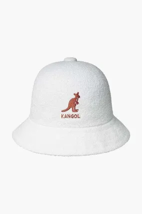 Kangol hat Kangol Big Logo Casual K3407 WHITE white color