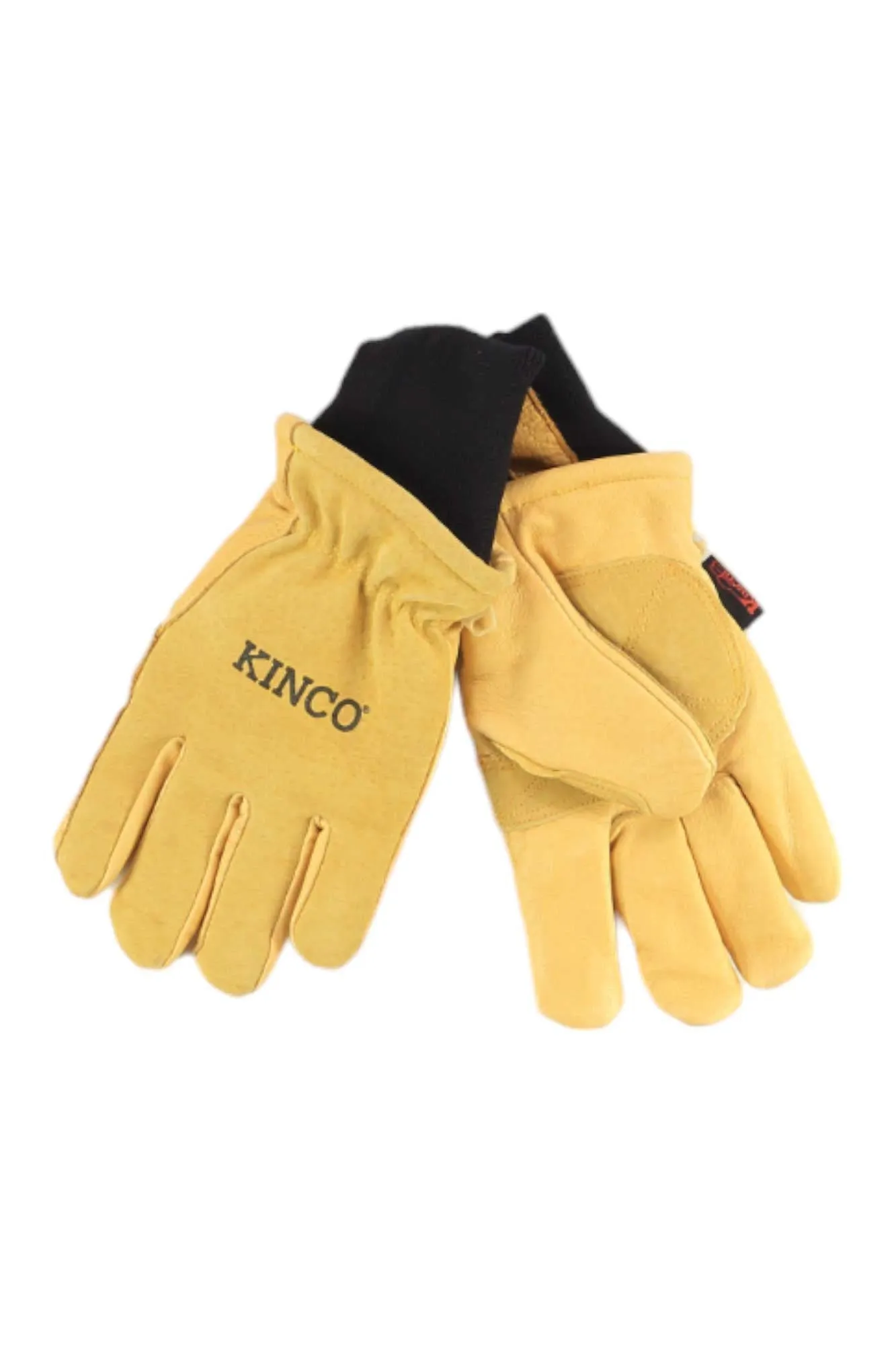 Kinco Lined PG and Suede Pigskin Ski Glove + Omni Cuff