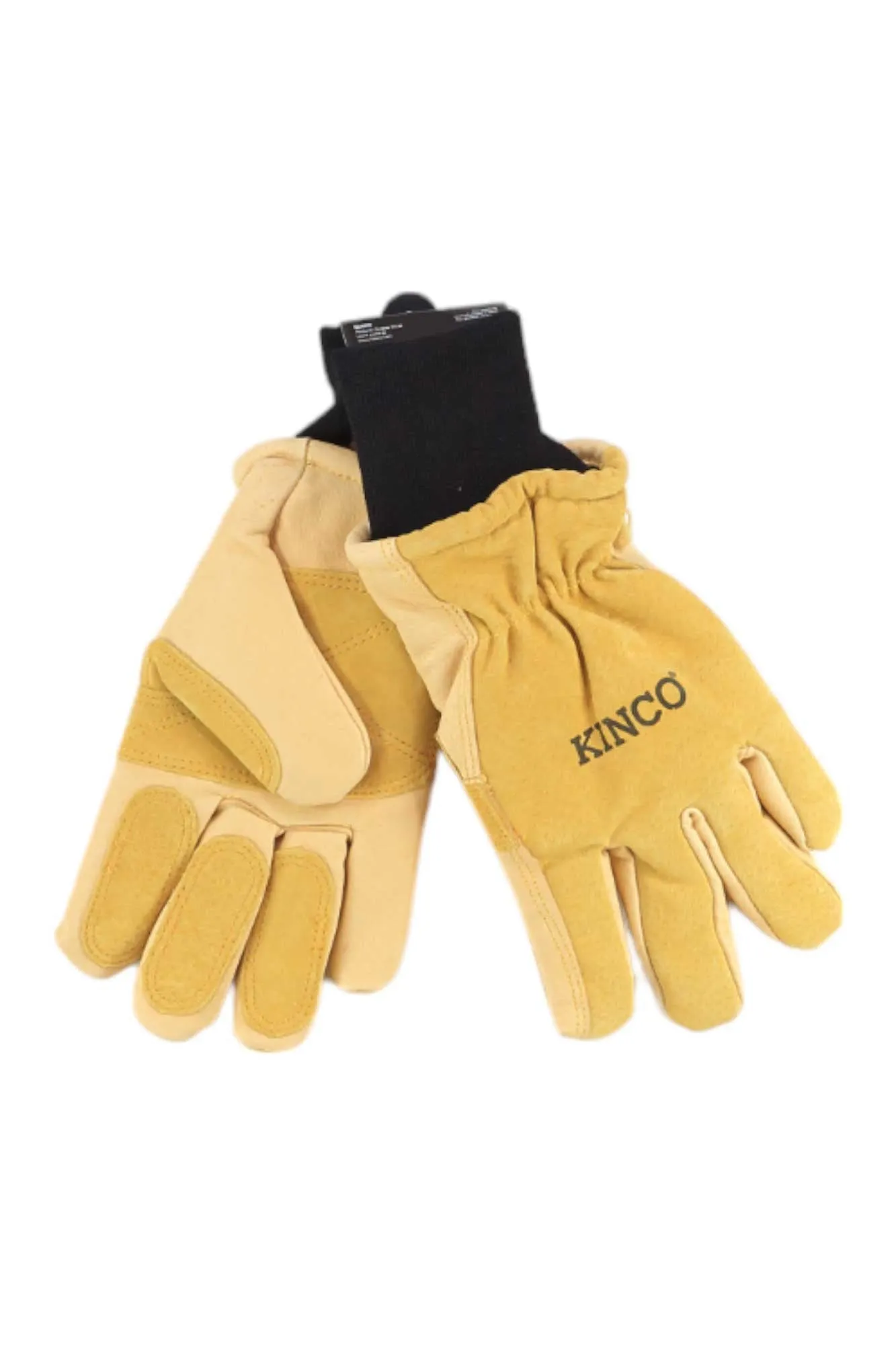 Kinco Lined PG and Suede Pigskin Ski Glove + Omni Cuff