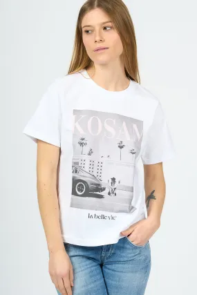 Ko Samui T-shirt La Belle Vie Bianco Donna