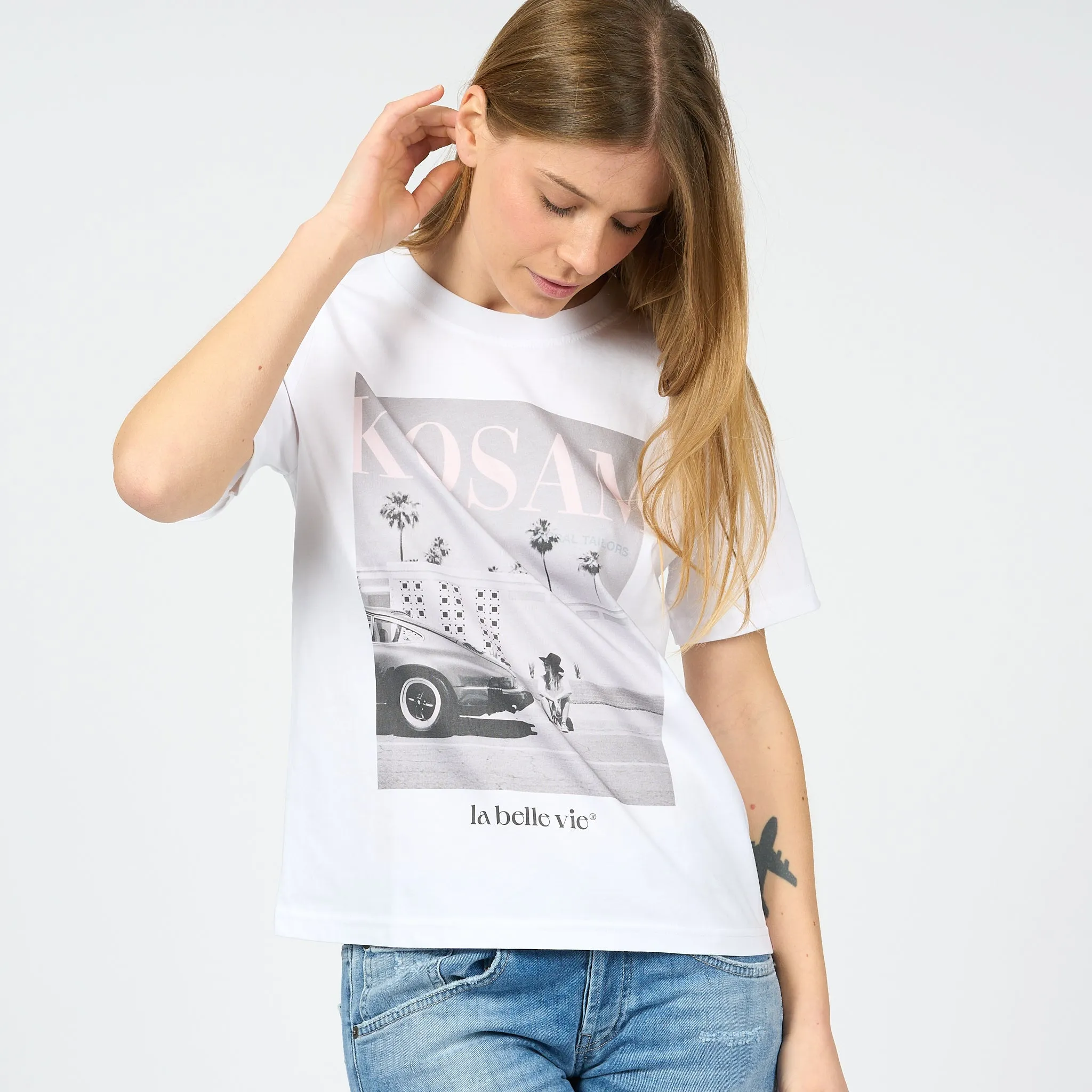 Ko Samui T-shirt La Belle Vie Bianco Donna