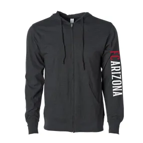 LIGHTWEIGHT JERSEY ZIP HOODIE