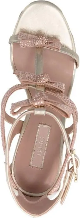 LIU JO Mia 110mm sandals Gold