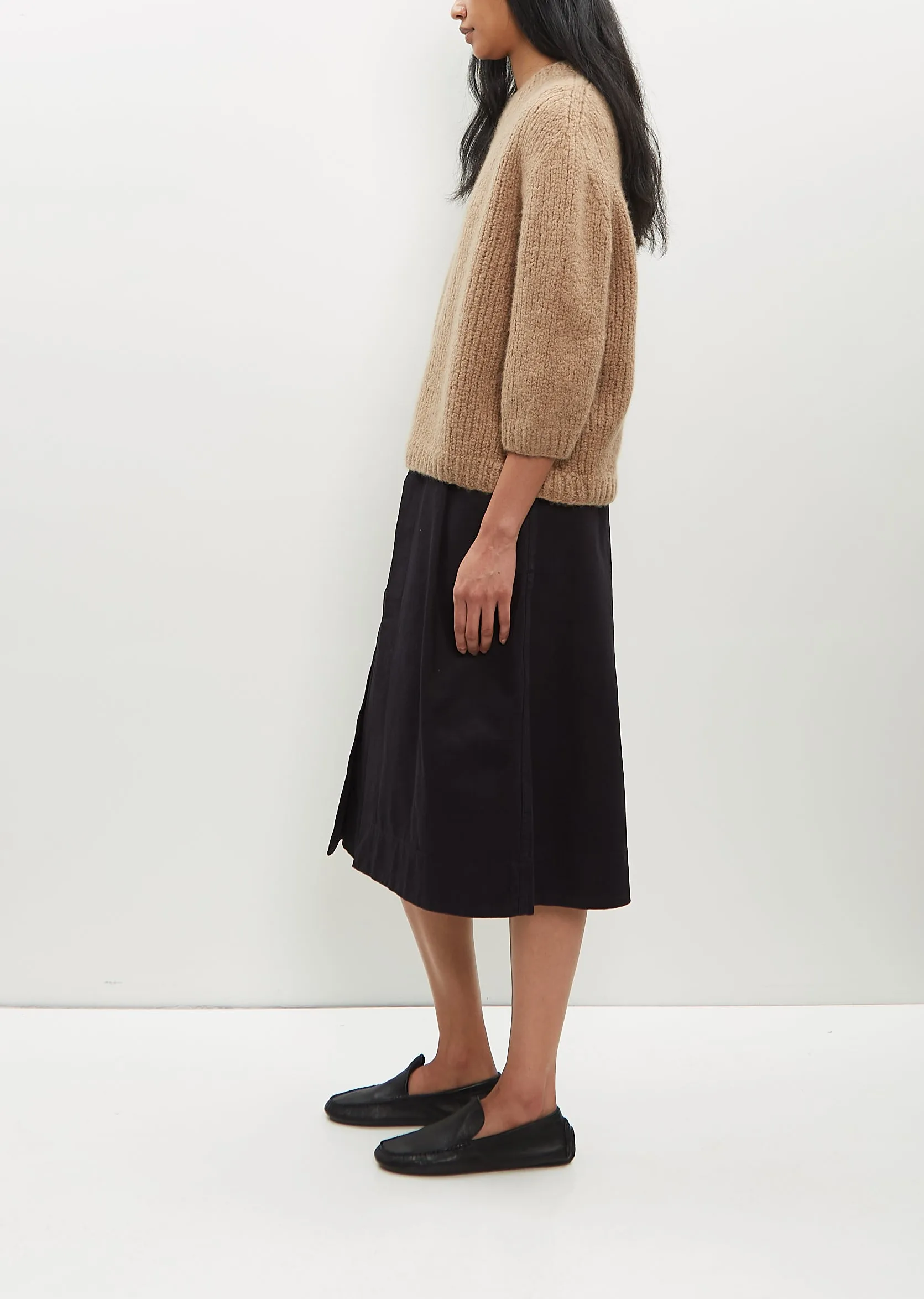 Momo Cashmere Sweater — Caramel