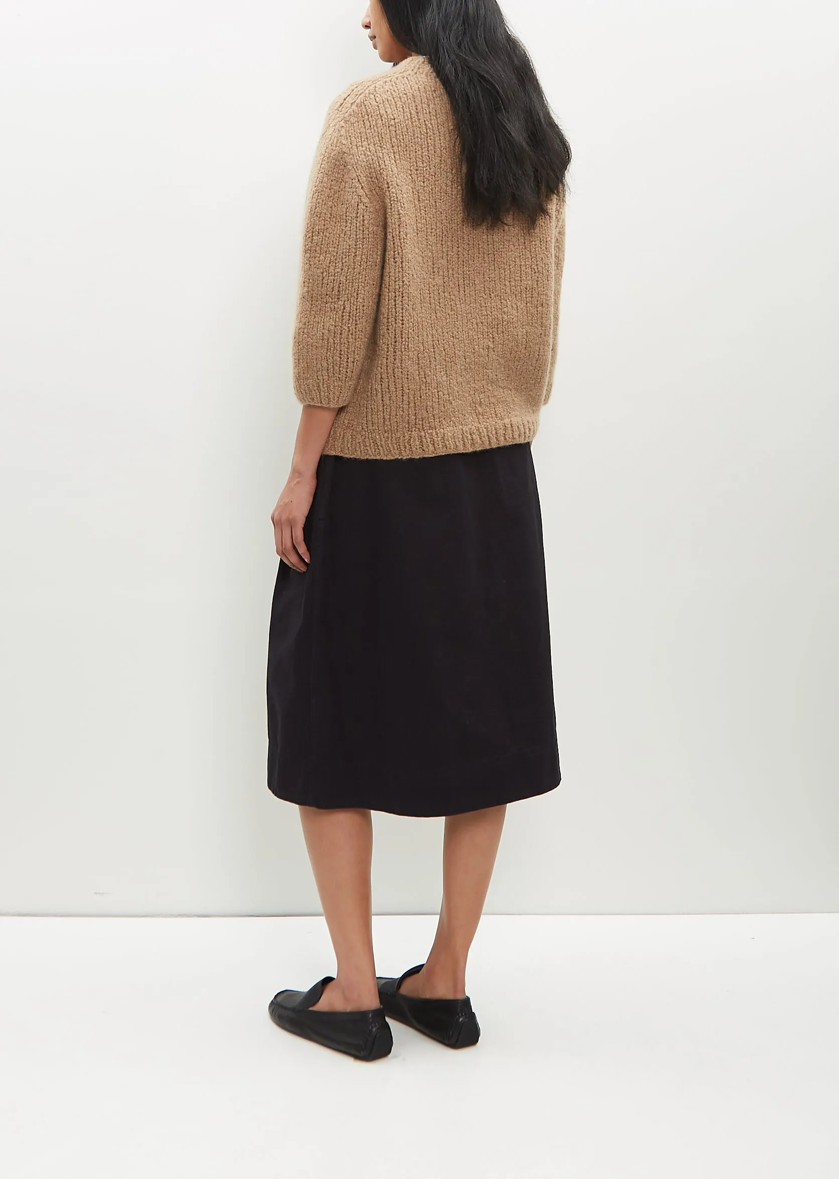 Momo Cashmere Sweater — Caramel