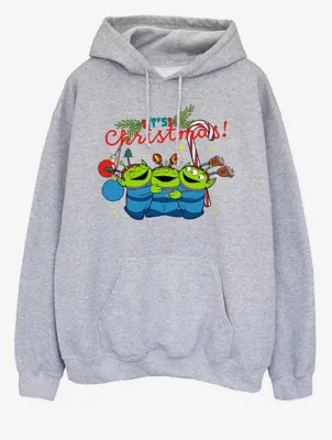 NW2 Toy Story Aliens It's Christmas Mens Grey Hoodie | Sweatshirts & Hoodies | George at ASDA