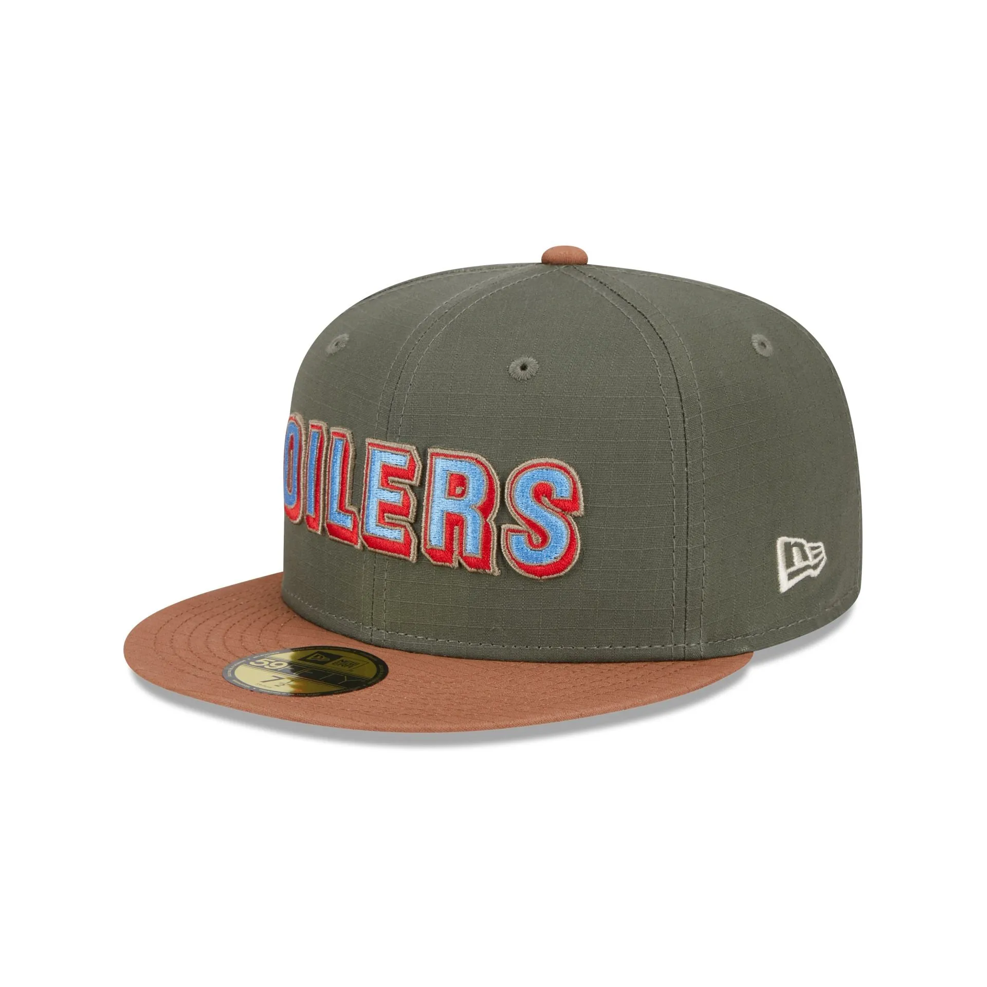 Oilers Ripstop 59FIFTY Fitted Hat