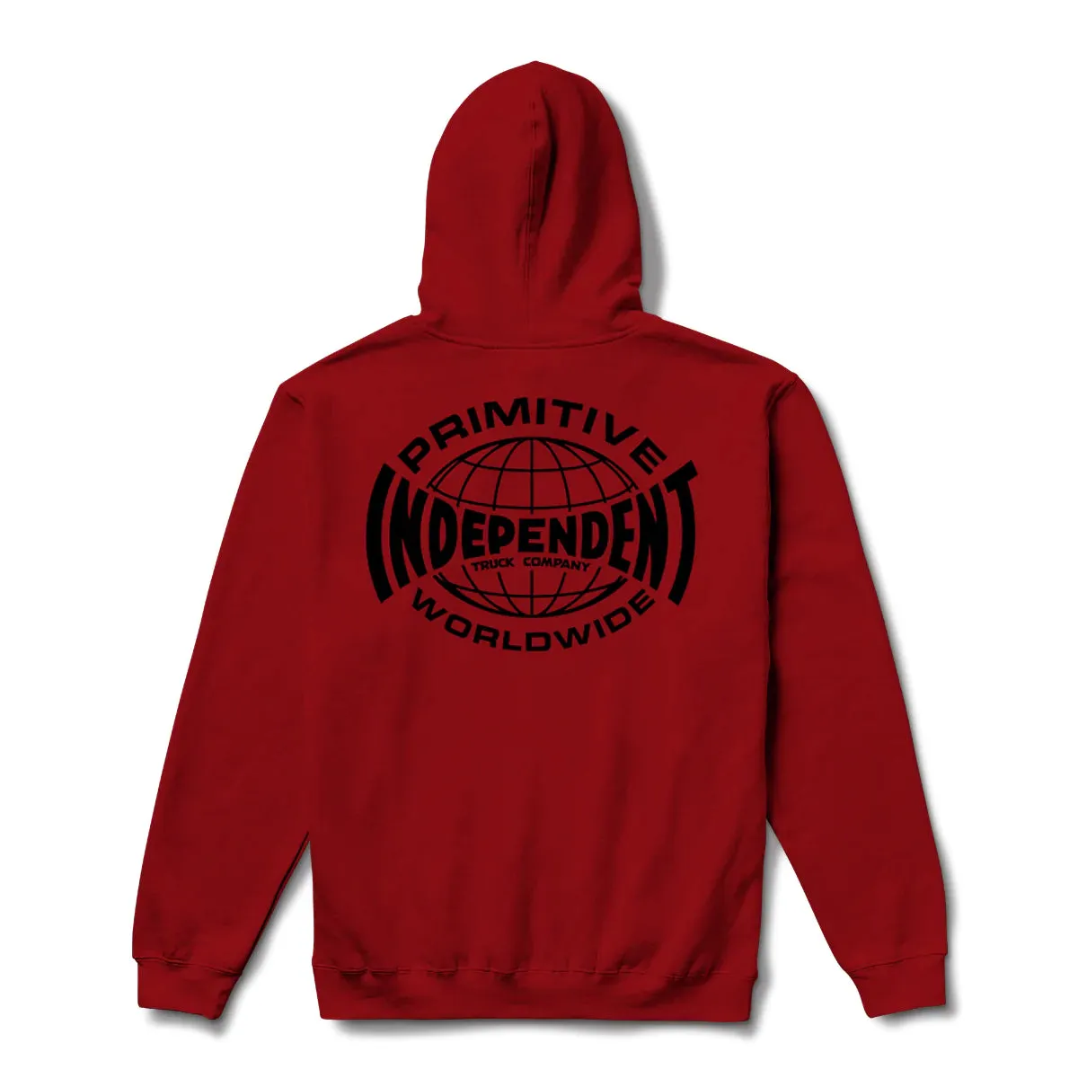 Primitive - Independent Global Hoodie (Red) *SALE