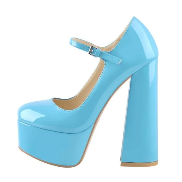 Pumps Queen Yulia (Blue)