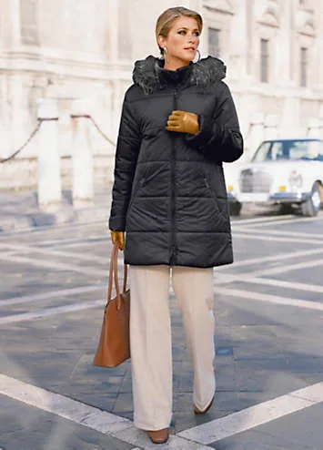 Quilted Coat by bonprix | Look Again