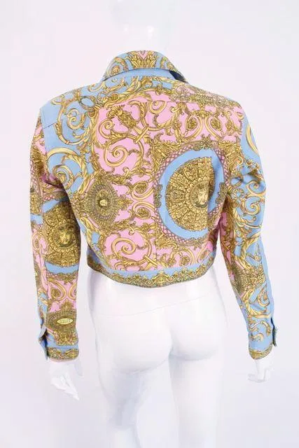 Rare S/S 1992 GIANNI VERSACE Baroque Jacket