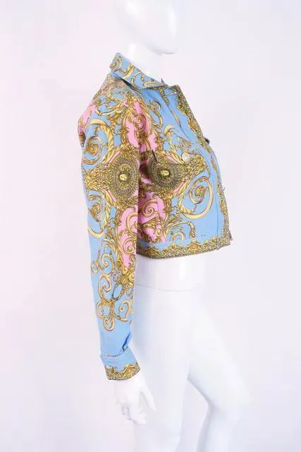 Rare S/S 1992 GIANNI VERSACE Baroque Jacket