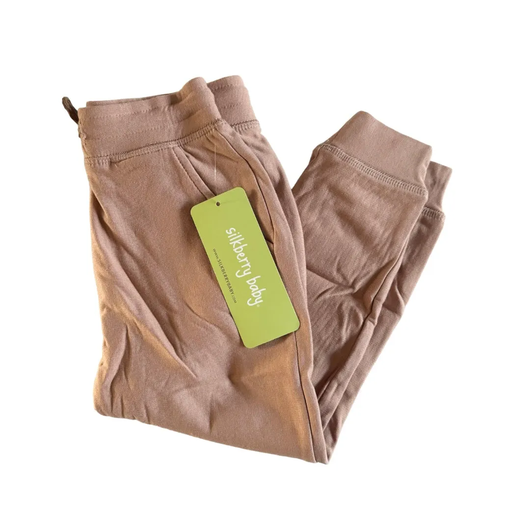 Silkberry Baby / Bamboo Fleece Sweat Pants - Toast