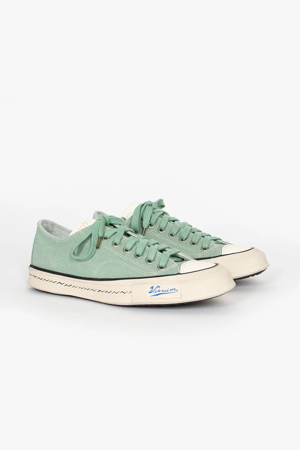 Skagway Lo Sneaker Green Canvas