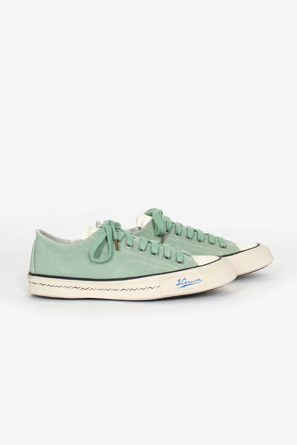 Skagway Lo Sneaker Green Canvas