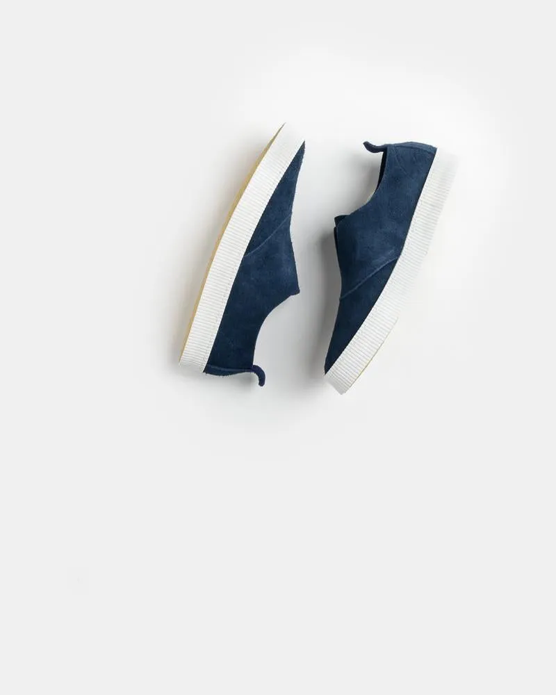 Slip On Sneaker in Navy