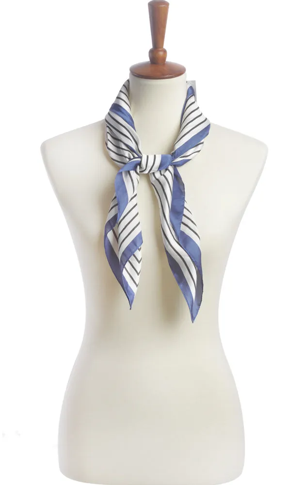 SPSS4944 Stripe Printed Scarf